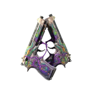 Dual Berettas | Flora Carnivora (Well-Worn)